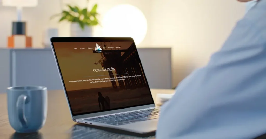 strona internetowa dla agencji wideo marketingu